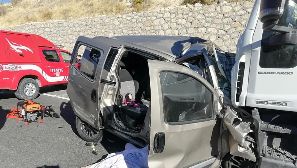 Kayseri Malatya Yolunda Trafik Kazasında 6 Ölü