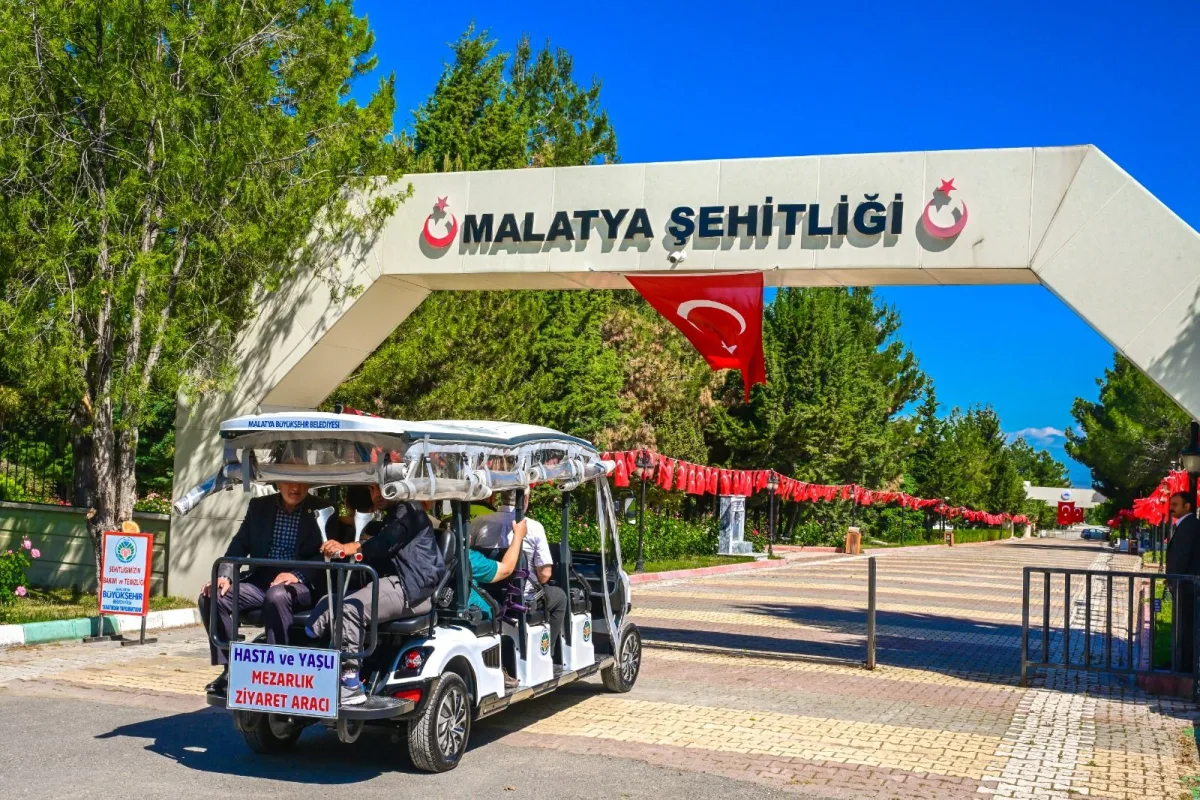 ENGELLİ VE YAŞLI VATANDAŞLARIMIZ İÇİN KABİR ZİYARETLERİNDE ULAŞIM KOLAYLIĞI