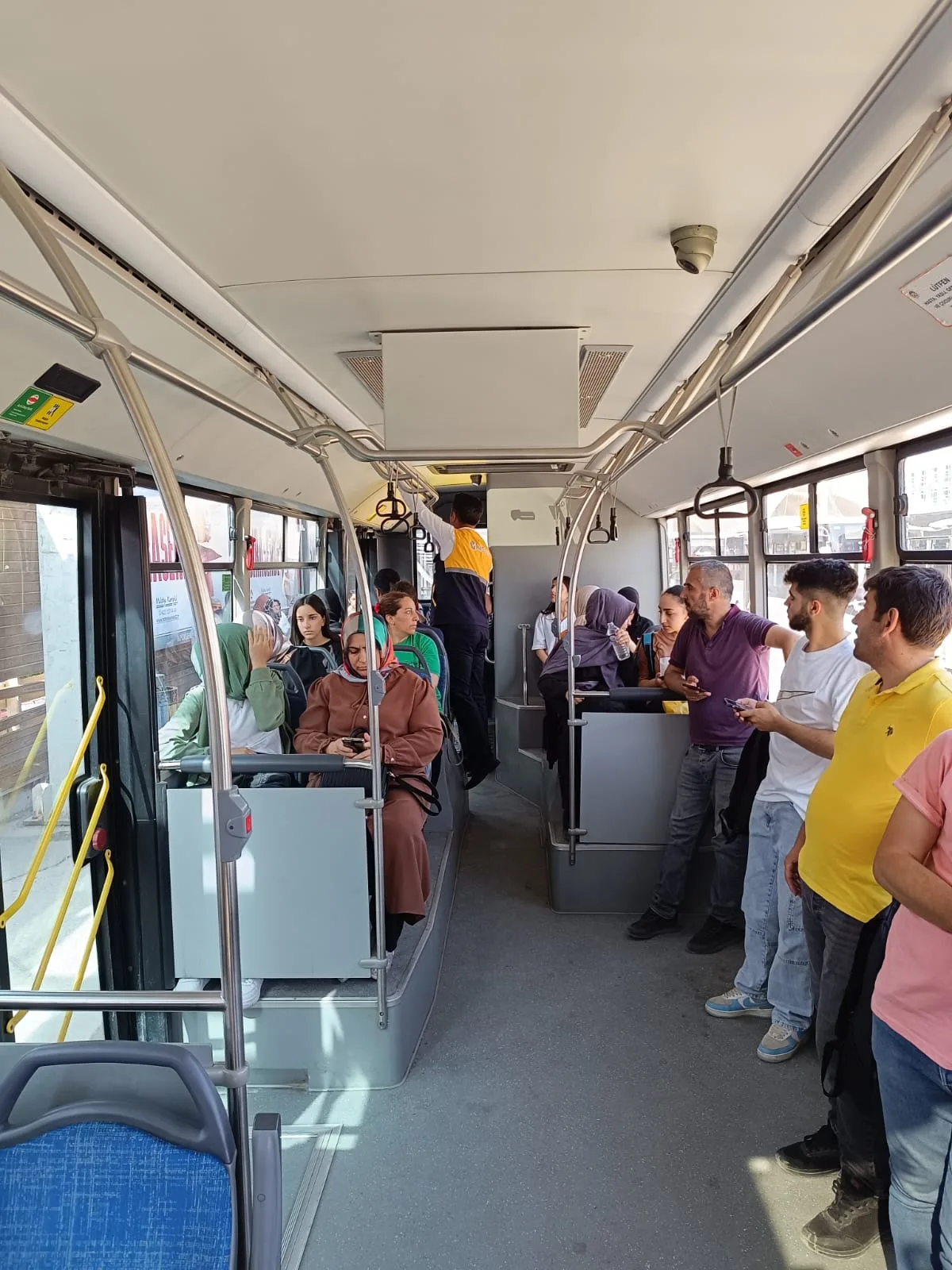 OTOBÜSLERİN KLİMA BAKIMI MOTAŞ TARAFINDAN YAPILDI