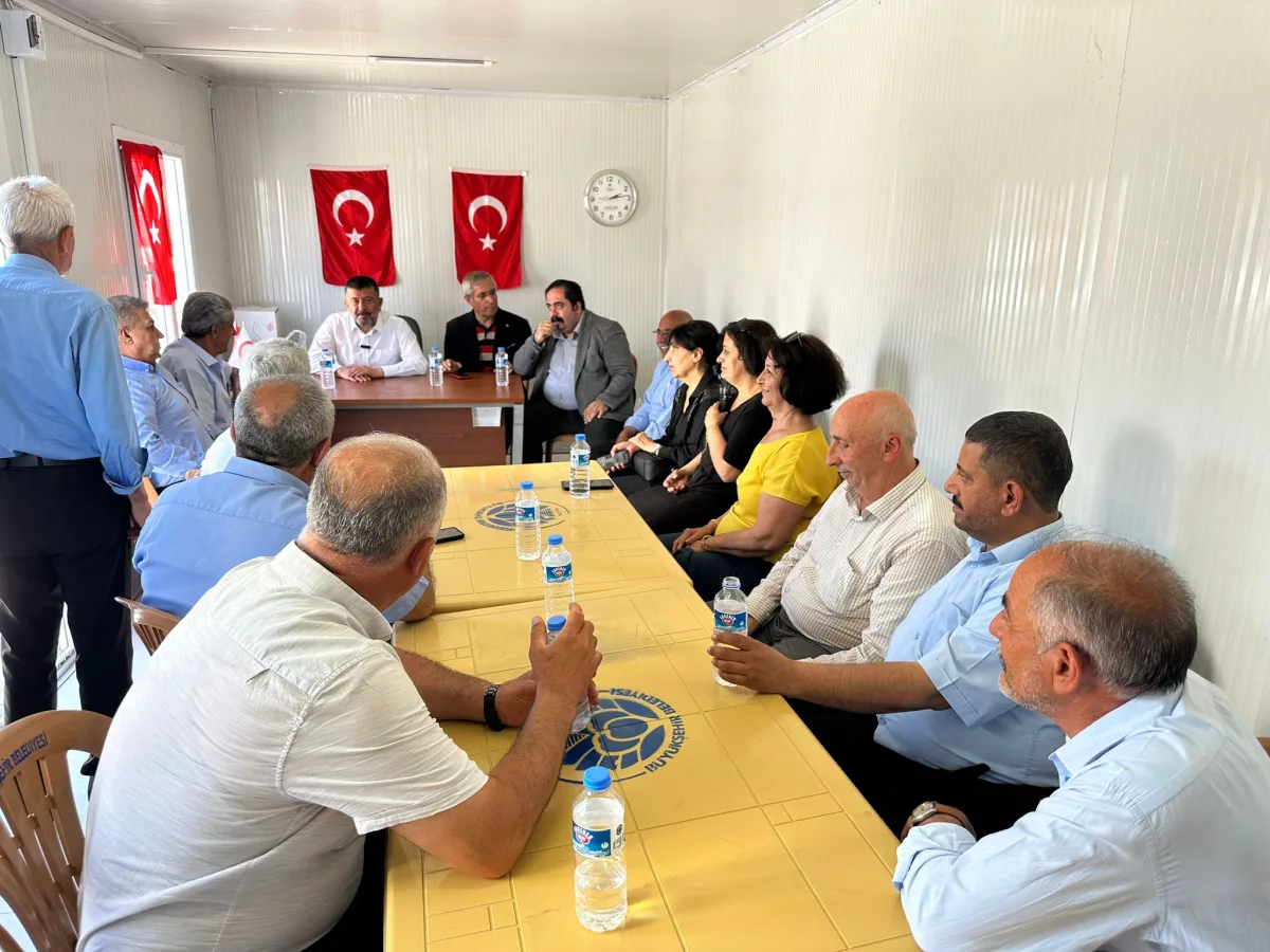 AĞBABA MUHTARLARLA BİRARAYA GELDİ