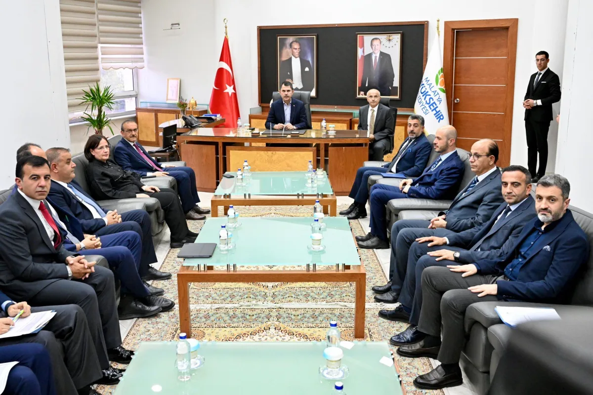 Çevre, Şehircilik ve İklim Değişikliği Bakanı Murat Kurum'un Malatya Ziyareti