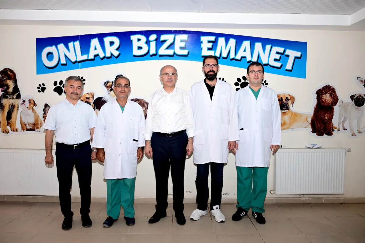 Başkan Er, Dünya Hayvanları Koruma Günü dolayısıyla Hayvan Barınağı ve Doğal Yaşam Alanını ziyaret etti