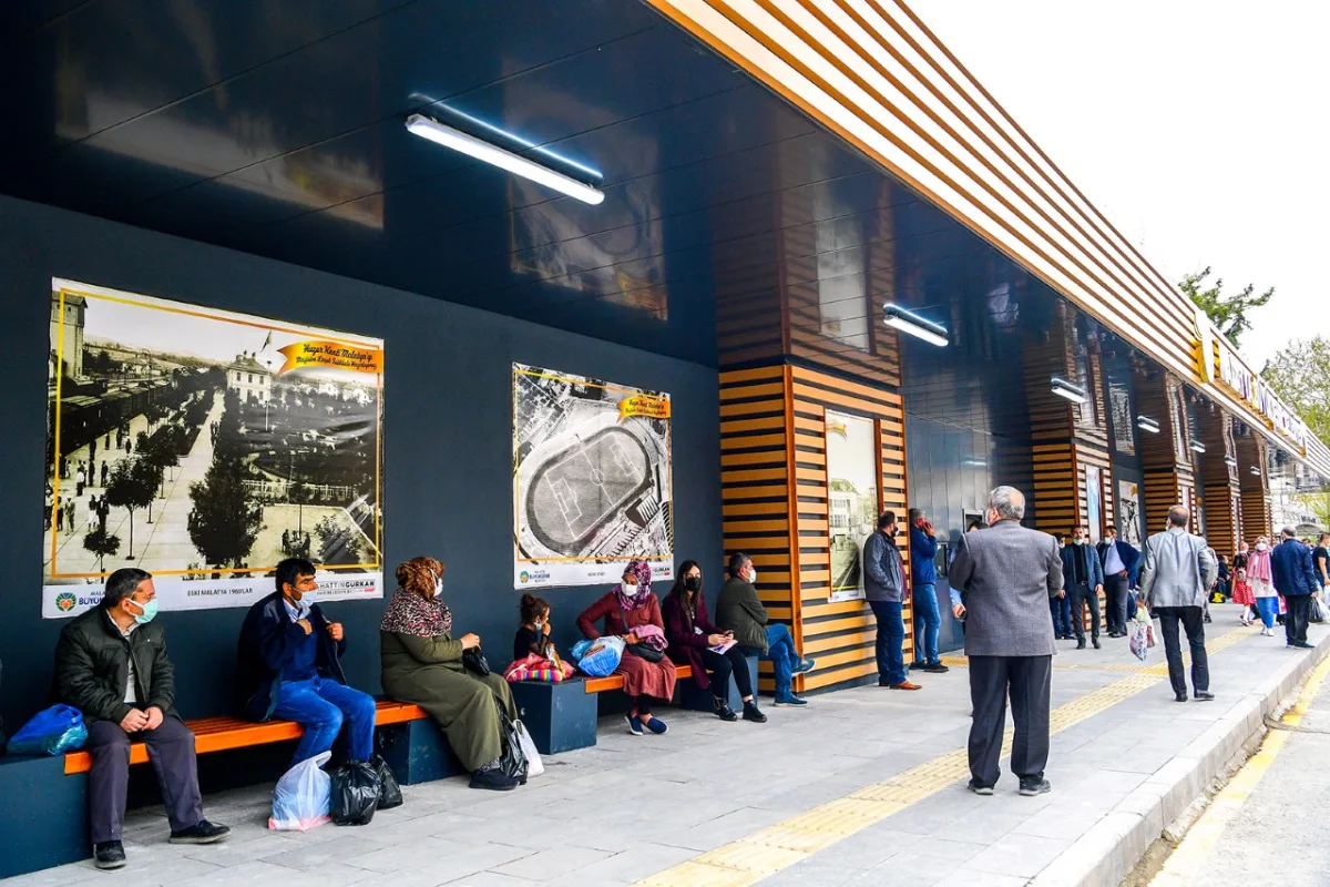Çilesiz Otobüs Durağı Yenilenerek Hizmete Sunuldu