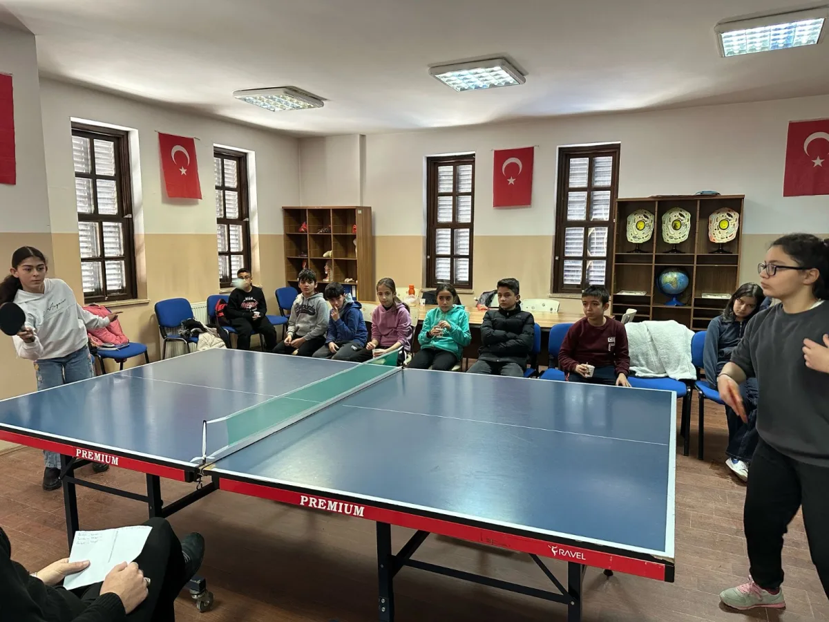 Semt Konaklarında Düzenlenen Masa Tenisi Turnuvası Büyük İlgi Gördü.
