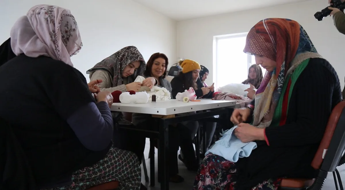BATTALGAZİ BELEDİYESİ DESTEKLİYOR, KADINLAR ÜRETİYOR