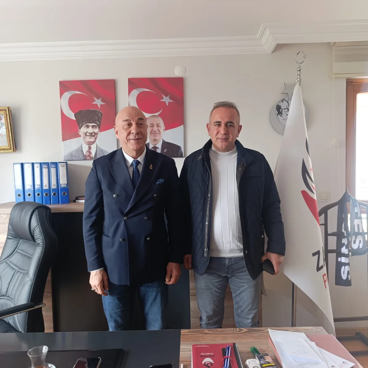 Mehmet Ercan, Zafer Partisi'ni Ziyaret Etti: