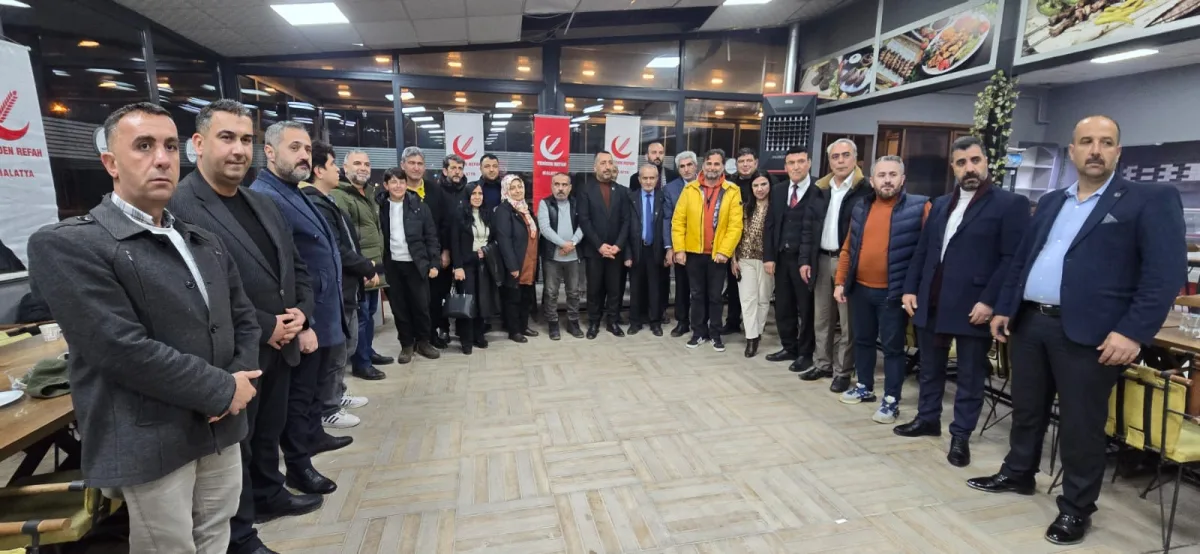 YRP Malatya İl Yönetimi Basın Mensuplarıyla İftarda Bir Araya Geldi
