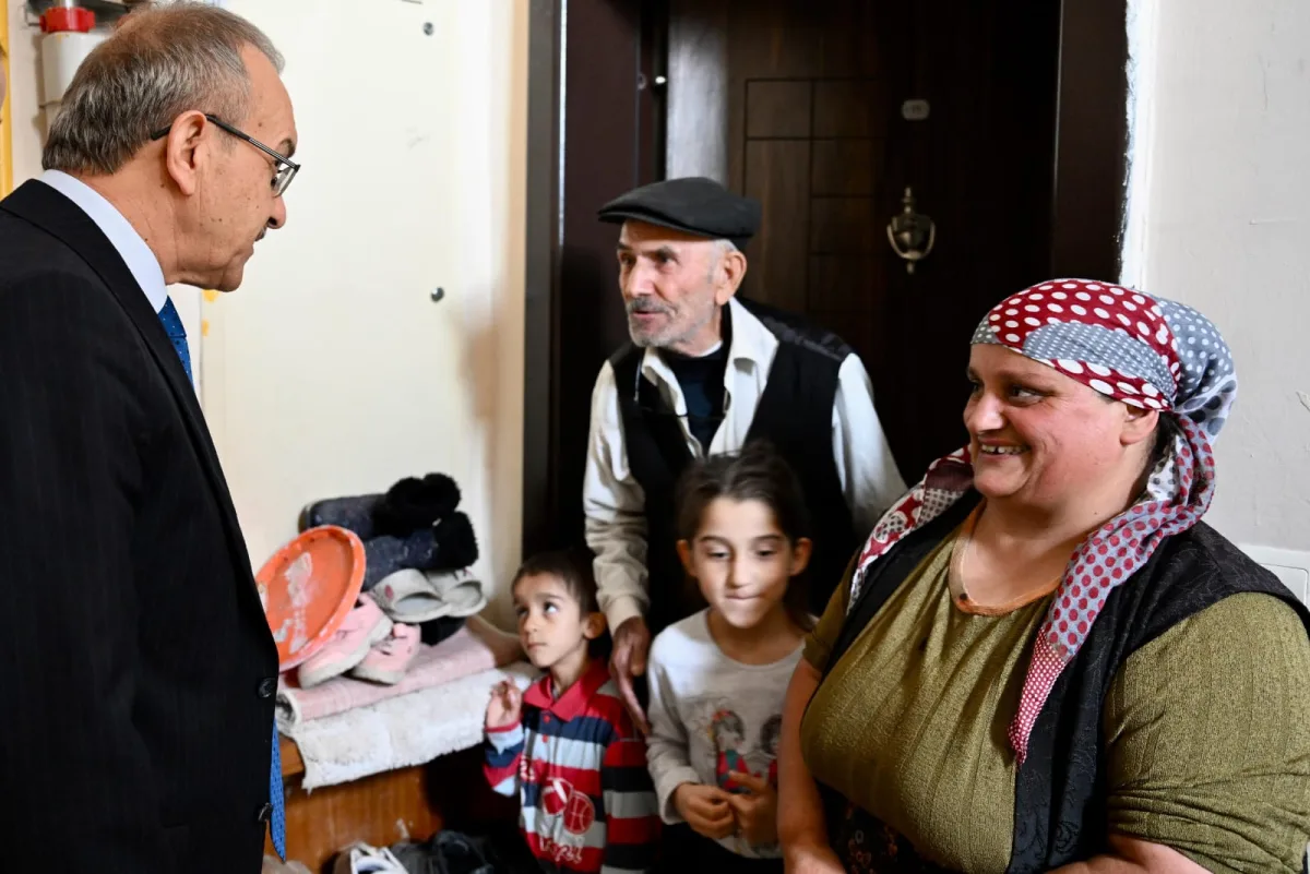 Vali Yavuz, Engelli, Yaşlı ve Ekonomik Zorluk İçinde Olan Aileleri Ziyaret Etti