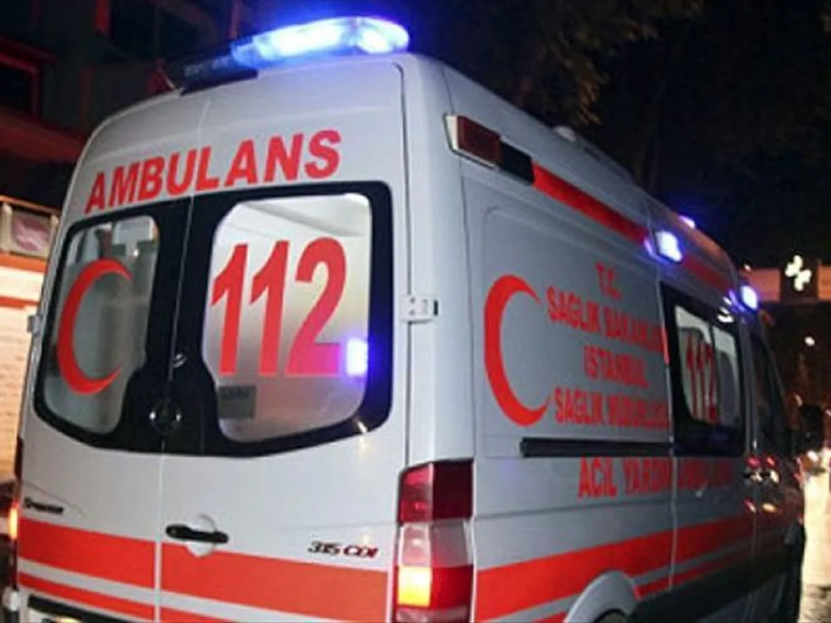 Battalgazi İlçesi Çamurlu Mahallesi'nde İş Kazası
