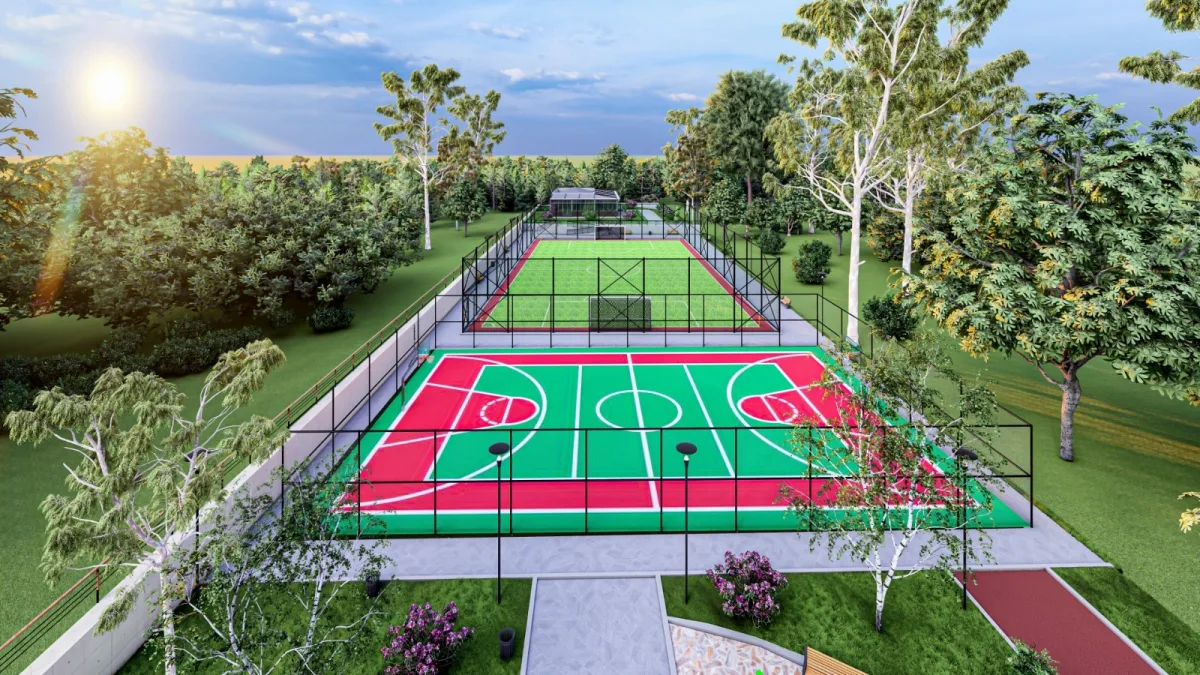 BÜYÜKŞEHİR BELEDİYESİNDEN GENÇLİK MERKEZİ VE SPOR SAHALARI 