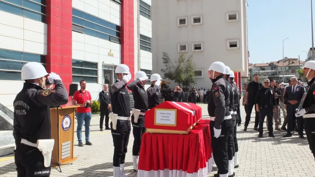 Komiser Göksel Özay, Son Yolculuğuna Uğurlandı