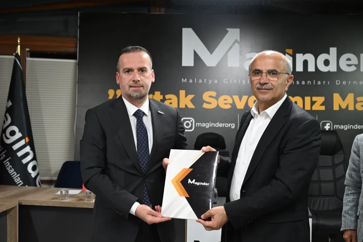 BÜYÜKŞEHİR BELEDİYE BAŞKANI SAMİ ER’DEN MAGİNDER’E ZİYARET