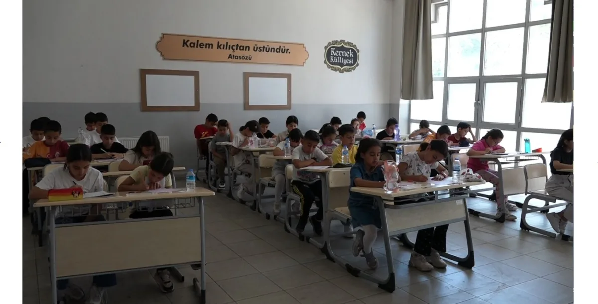 SEMT KONAKLARI ÖĞRENCİ SEÇME   SINAVI YAPILDI