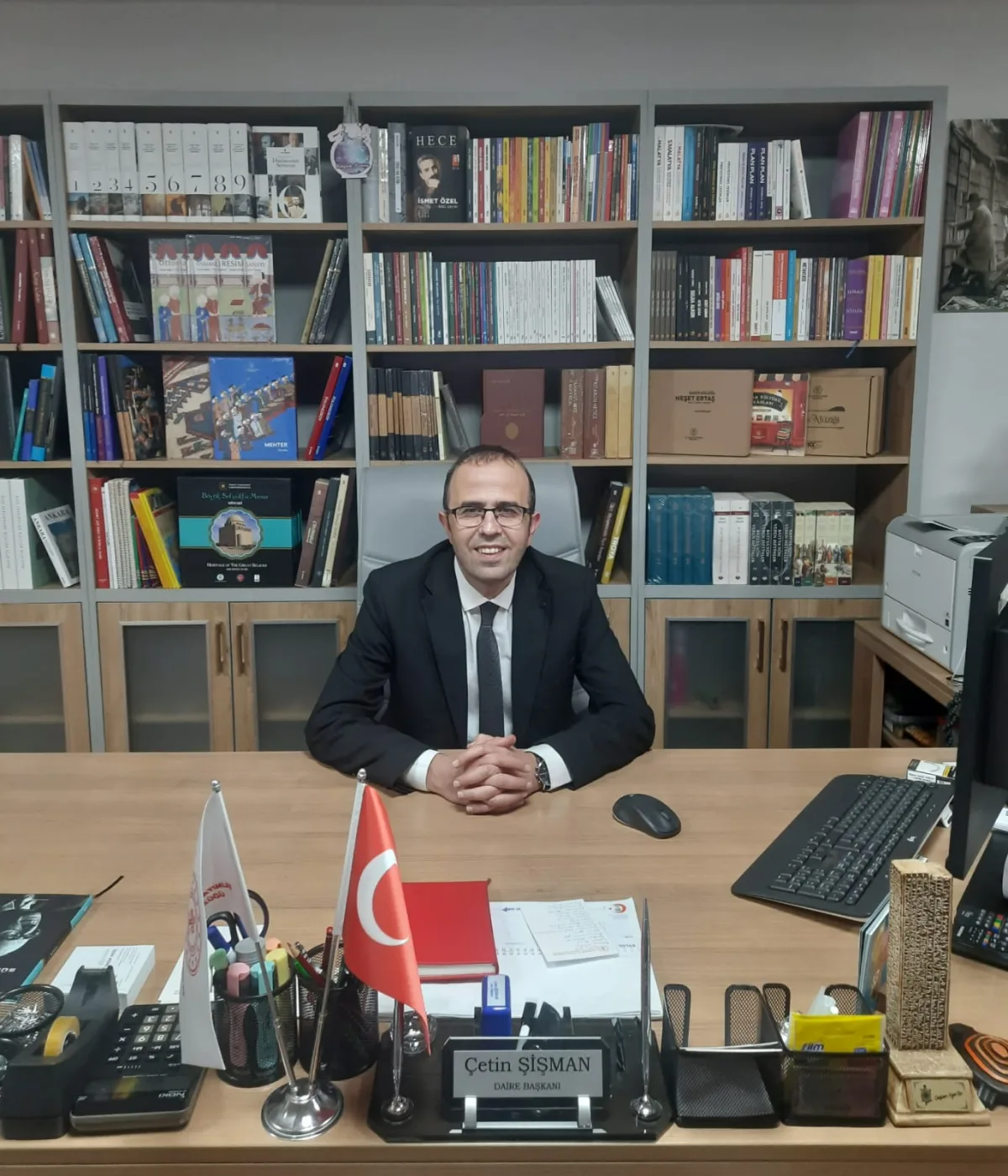 ŞİŞMAN KÜTÜPHANELER VE YAYIMLAR DAİRE BAŞKANI OLDU