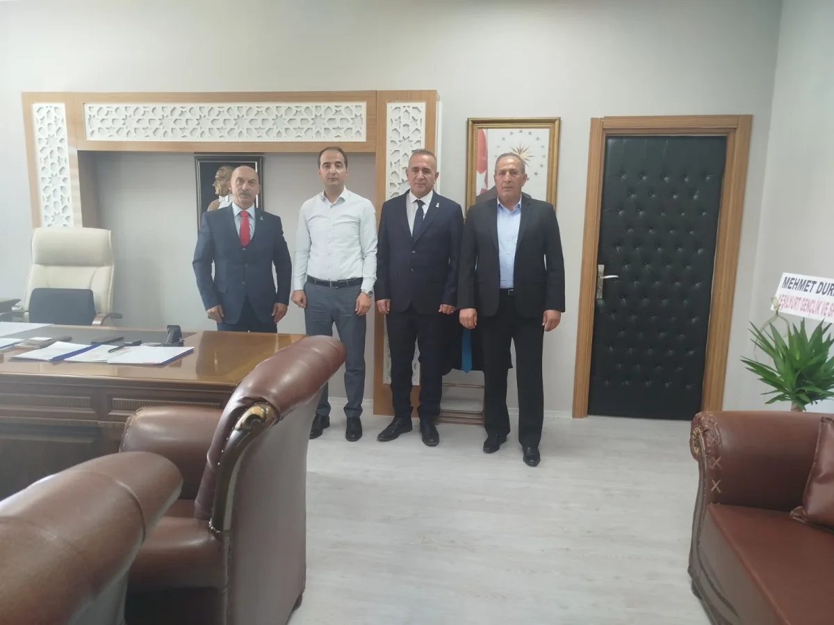 ZAFER PARTİSİ MALATYA TEŞKİLATI’NDAN YEŞİLYURT KAYMAKAMI UZAN’A ZİYARET