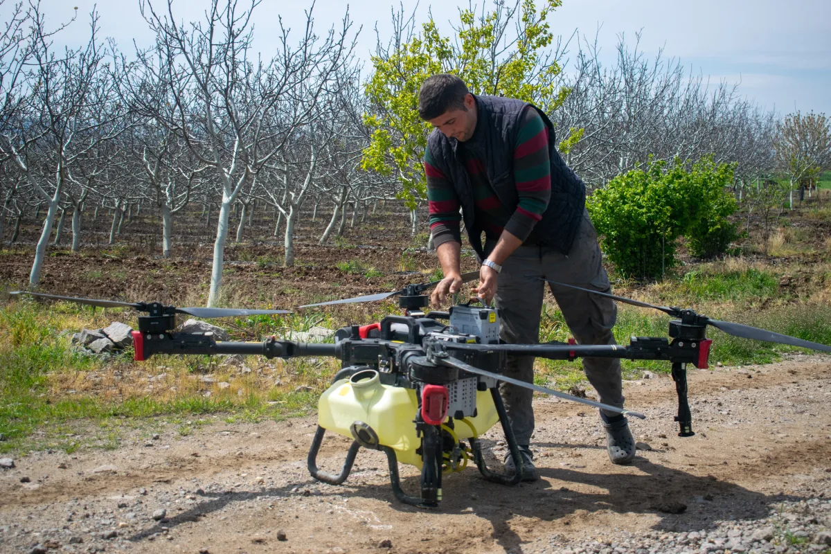 Türk Çiftçiler Akıllı Su Uygulamalar için XAG Tarım Dronlarına Öncülük Ediyor