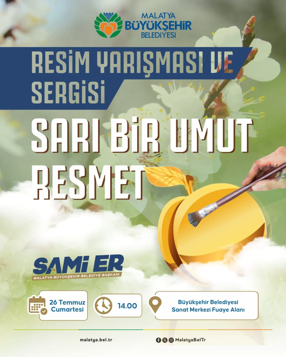 BÜYÜKŞEHİR BELEDİYESİ’NİN  RESİM YARIŞMASI İLGİ GÖRDÜ