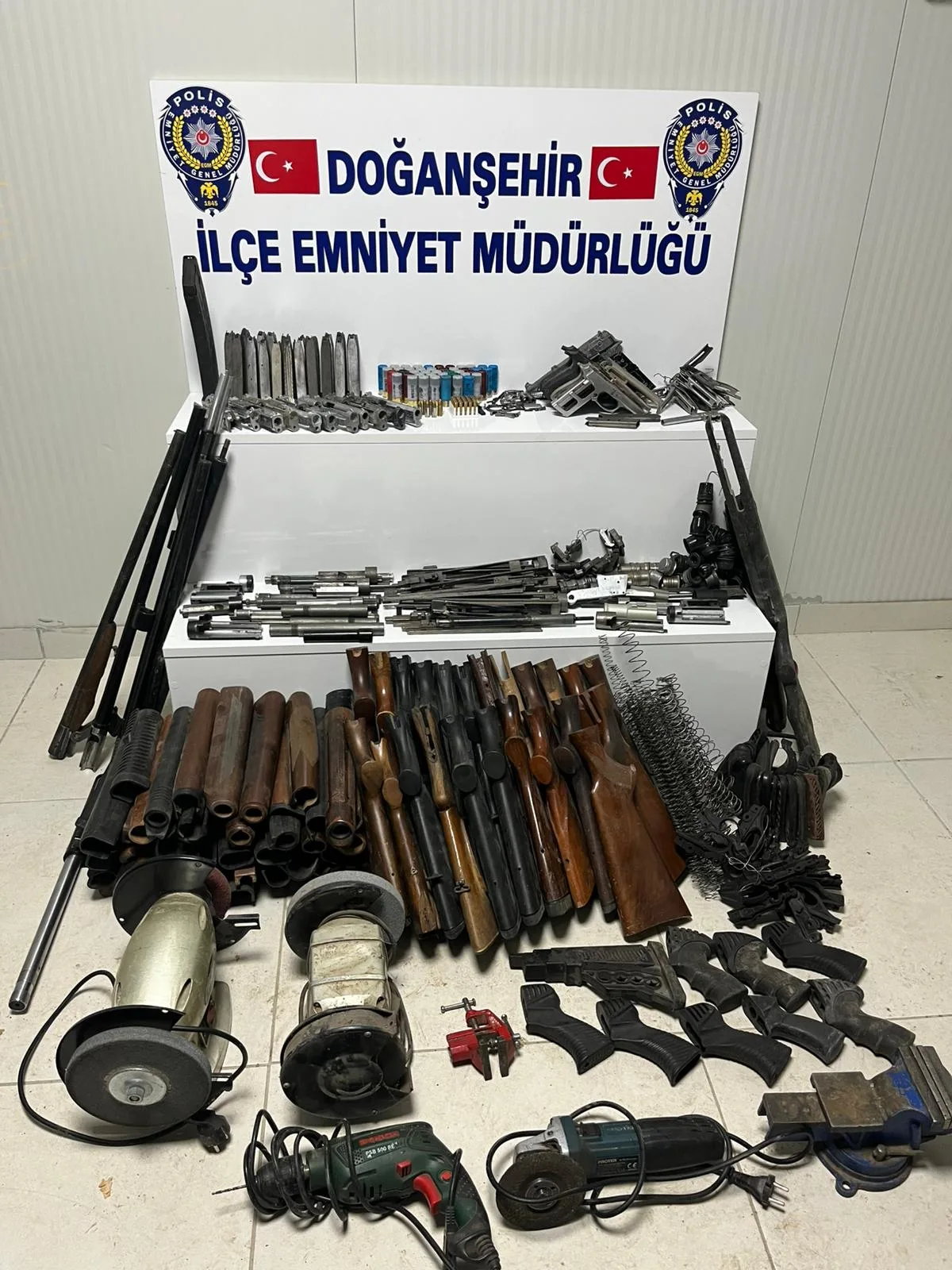 Doğanşehir Polisi’nden Silah Kaçakçılığına Darbe