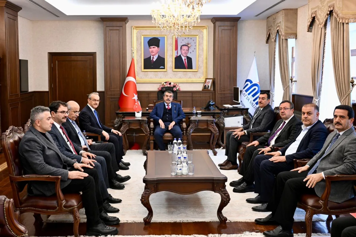 Milli Eğitim Bakanı Yusuf Tekin İlimizde Bir Dizi Programlara Katıldı