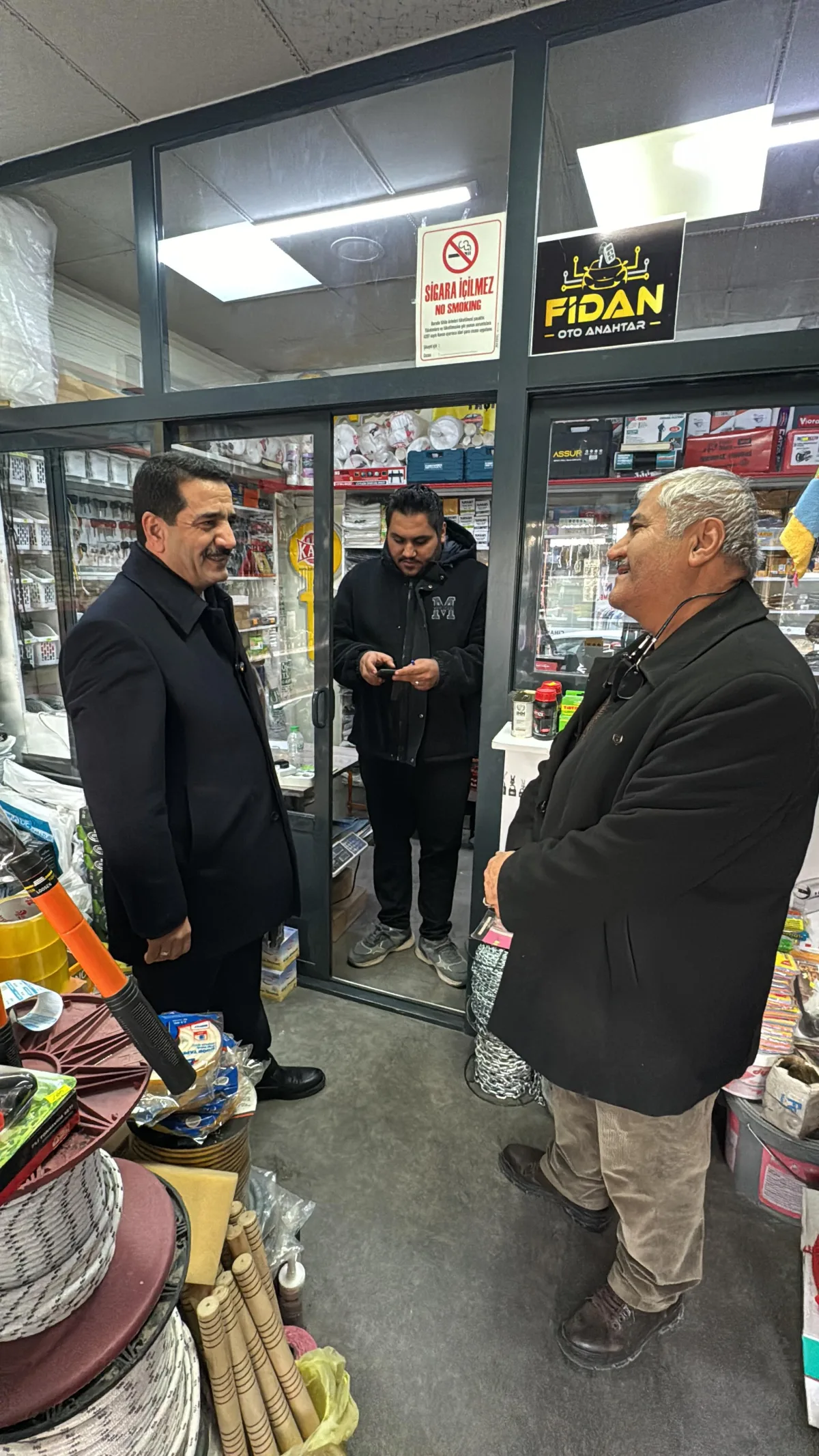 İnönü Caddesi’nde Esnaf Buluşması: Başkan Taşkın Sahada
