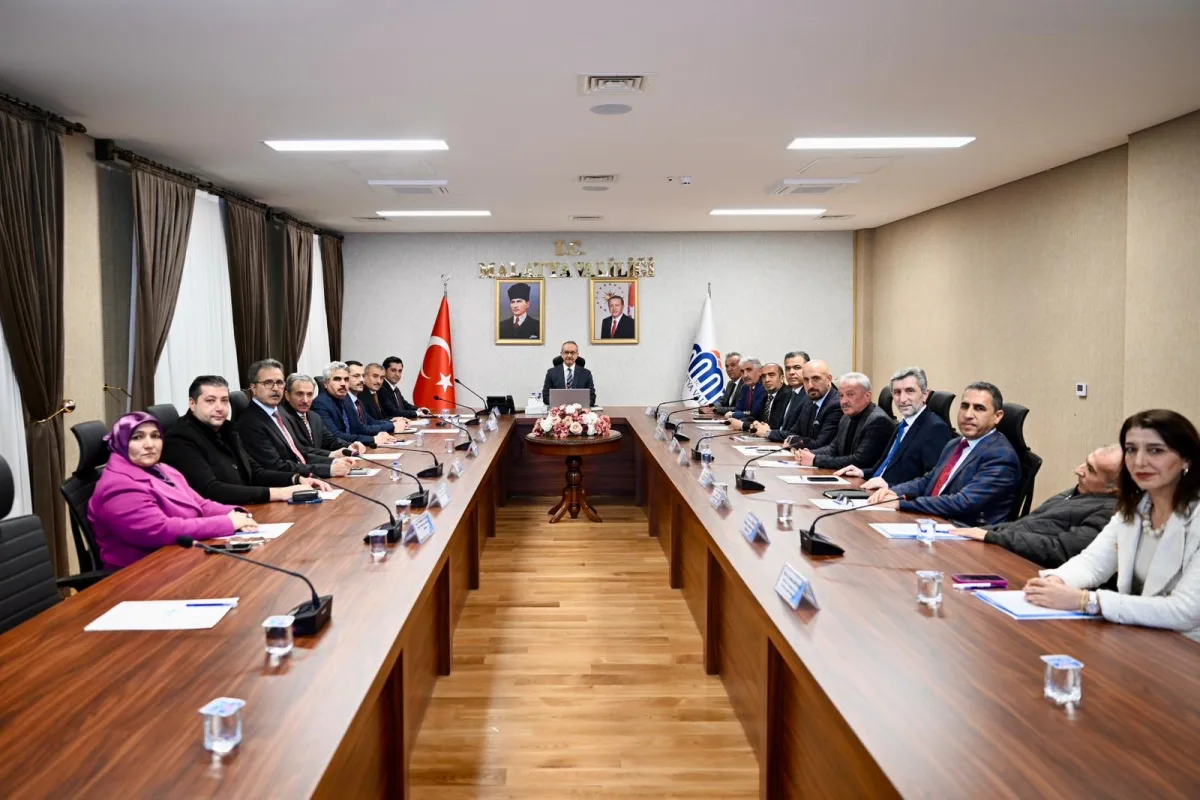 Vali Seddar Yavuz Başkanlığında İl İstihdam ve Mesleki Eğitim Kurulu 1. Olağan Toplantısı Gerçekleştirildi