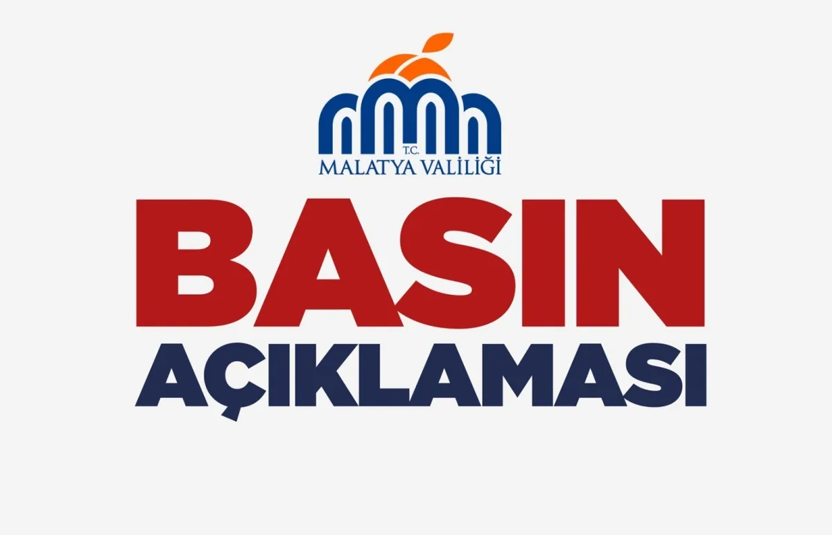 Malatya’da Dolu Yağışı Sonrası Yetkililerden Basın Açıklaması.
