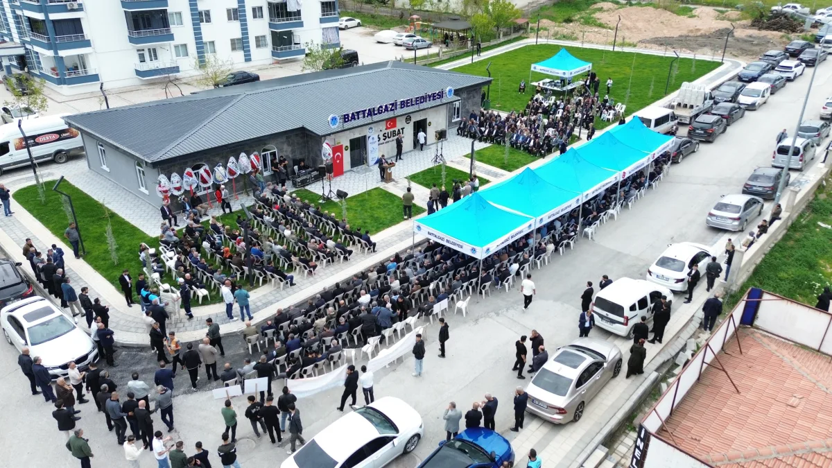 Battalgazi’de Göztepe Mahallesi’ne Yeni Taziye Evi Kazandırıldı