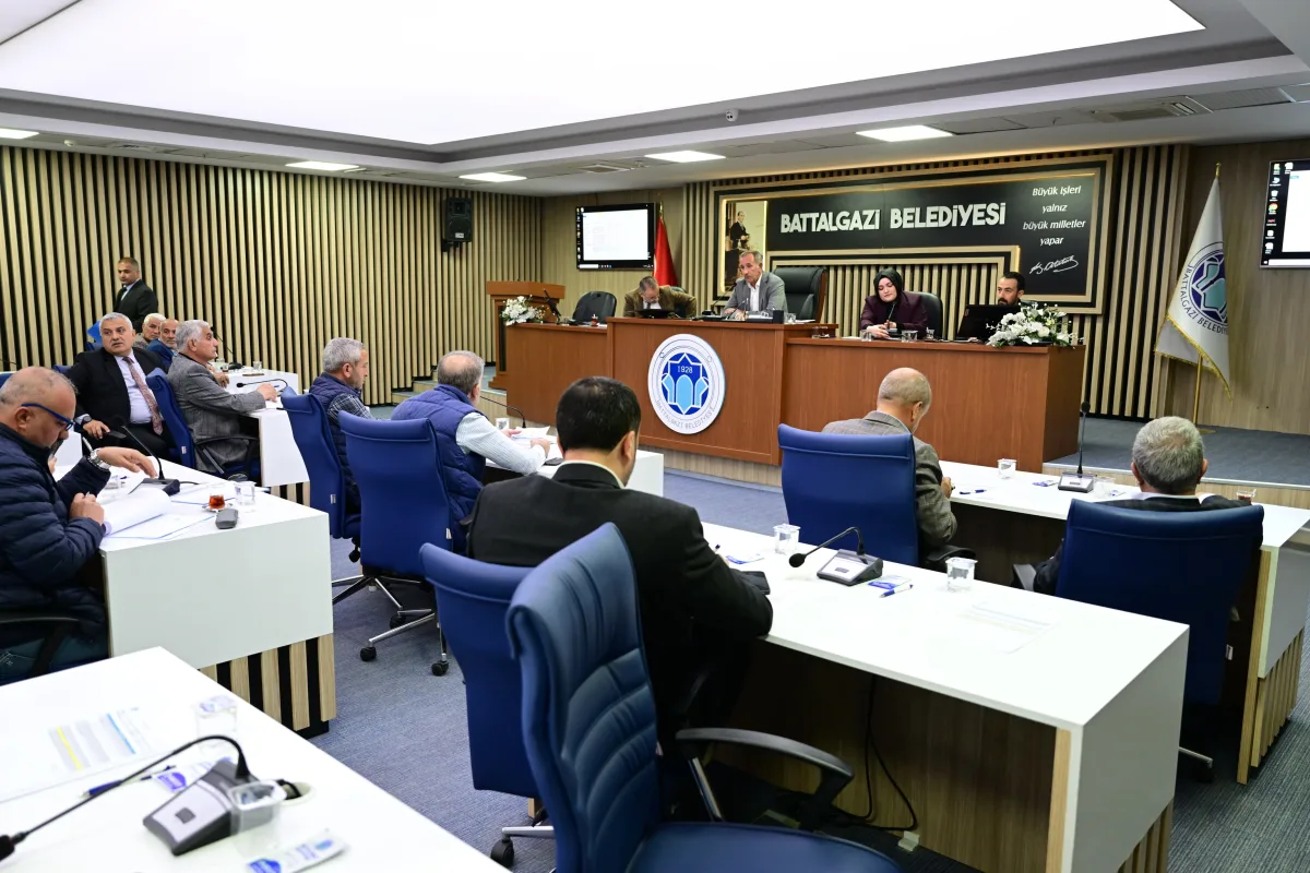 Battalgazi Belediye Meclisi Gündem Maddelerini Karara Bağladı.