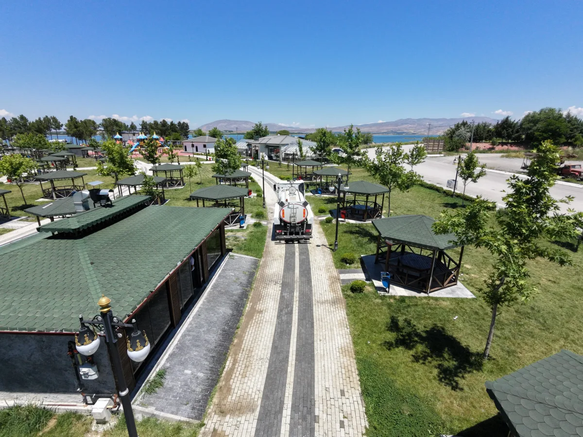 Kırkgöz Sahil Parkı Yaz Sezonuna Hazırlanıyor