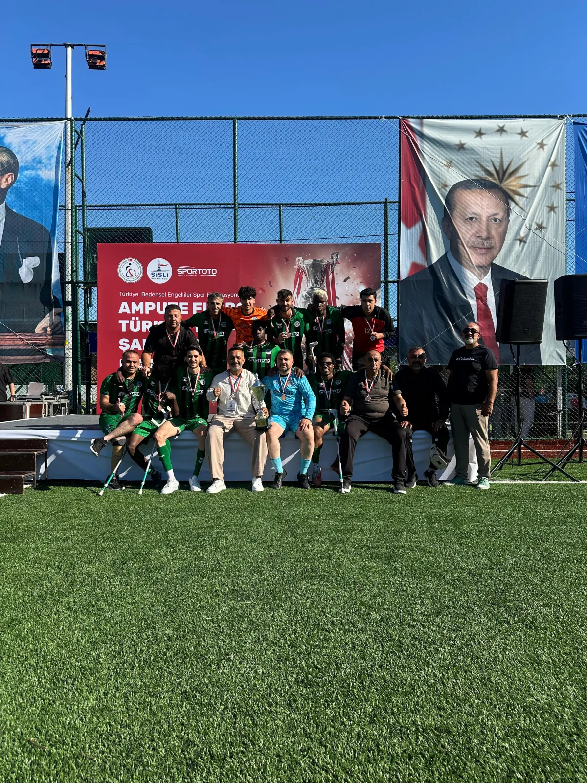 Malatya Büyükşehir Belediye Ampute Futbol Takımı, Türkiye Kupası’nda Tarih Yazdı: 3’üncü Oldu.