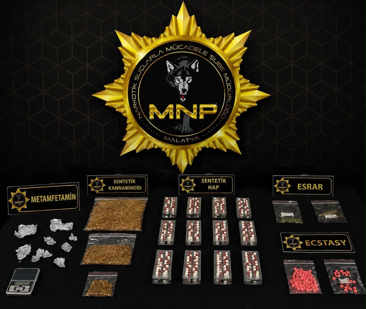 Haber Başlığı: Malatya'da Zehir Tacirlerine Narkotik Darbesi: 8 Şüpheli Gözaltında.