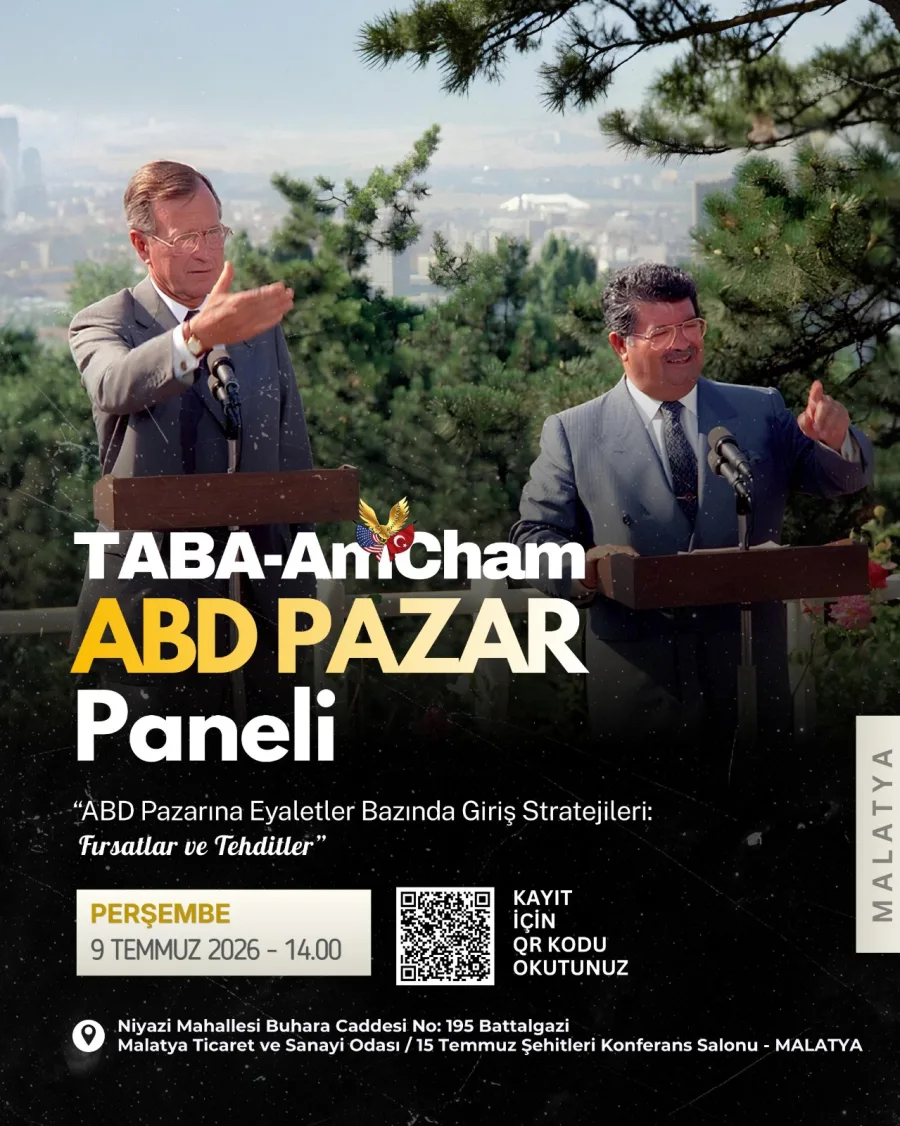 Malatya TSO, ABD Pazarındaki Yeni Ticaret Fırsatlarını Masaya Yatırıyor.