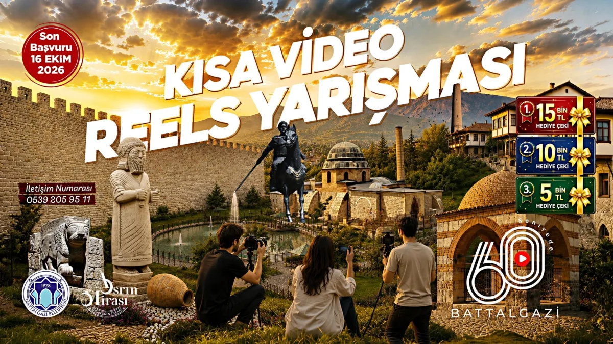 Battalgazi'nin Hikâyesi 60 Saniyelik Videolarla Anlatılacak.