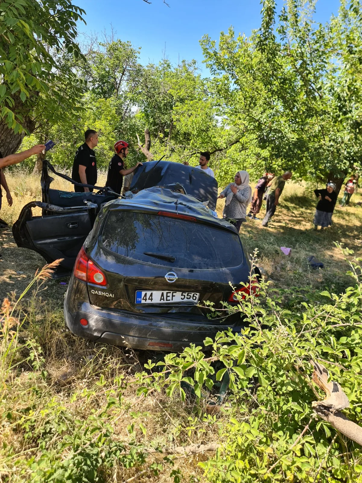 Yeşilyurt'ta Tek Taraflı Trafik Kazası: 1 Kişi Yaralandı.