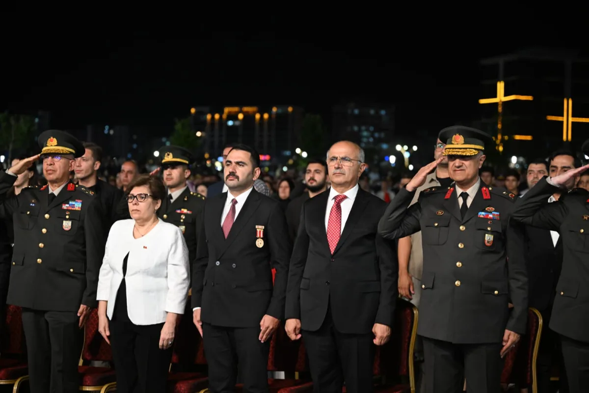 15 Temmuz Demokrasi ve Millî Birlik Günü Coşkuyla Anıldı.