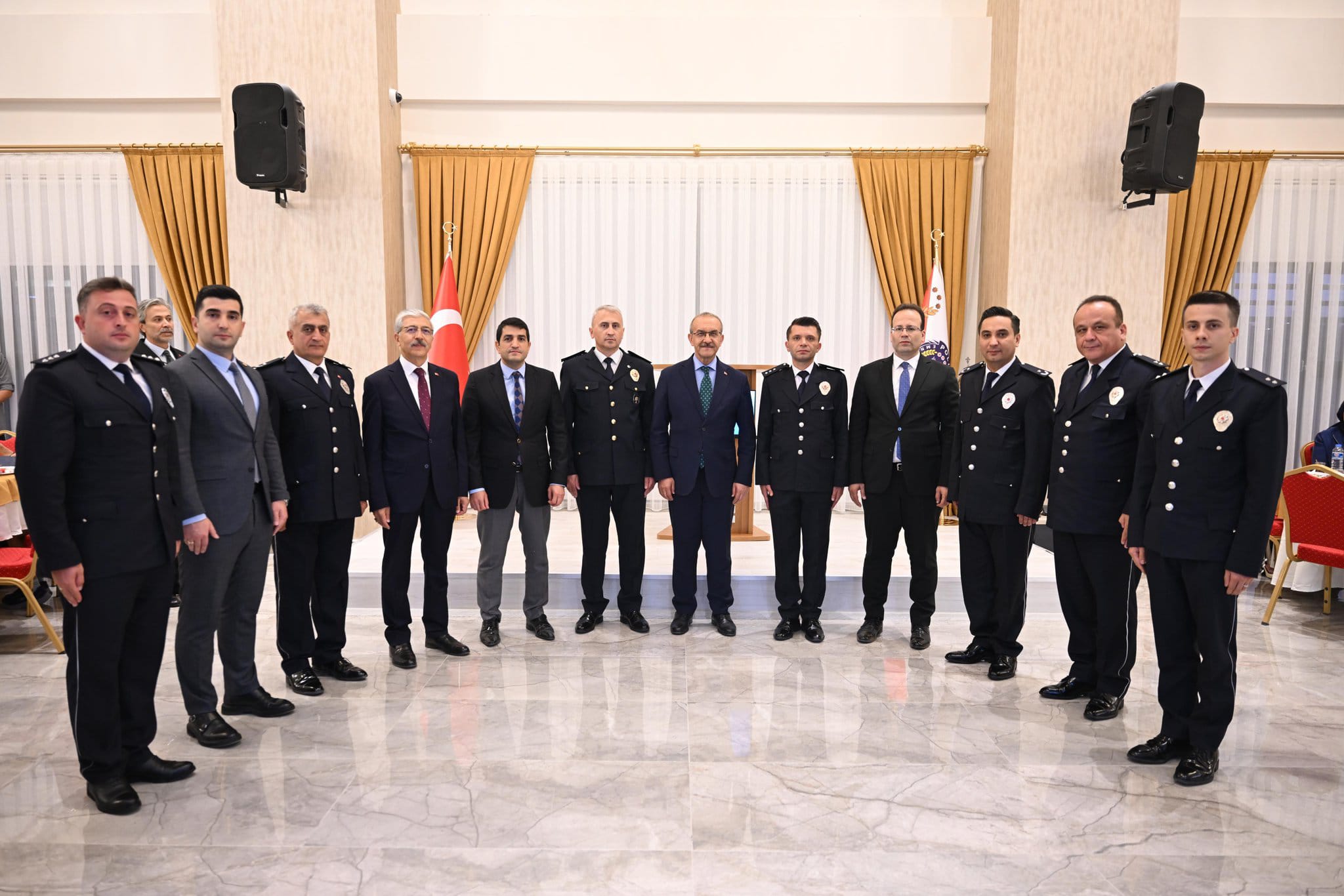 2025 Yılı Rütbe Terfi Töreni Vali Yavuz’un Katılımıyla Gerçekleştirildi