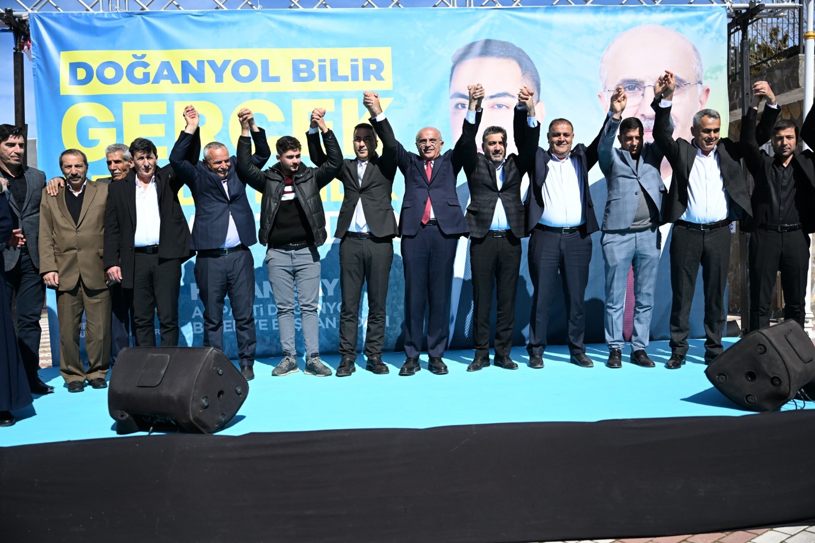 AK Parti Büyükşehir Belediye Başkan Adayı Sami Er, Doğanyol İlçesindeydi