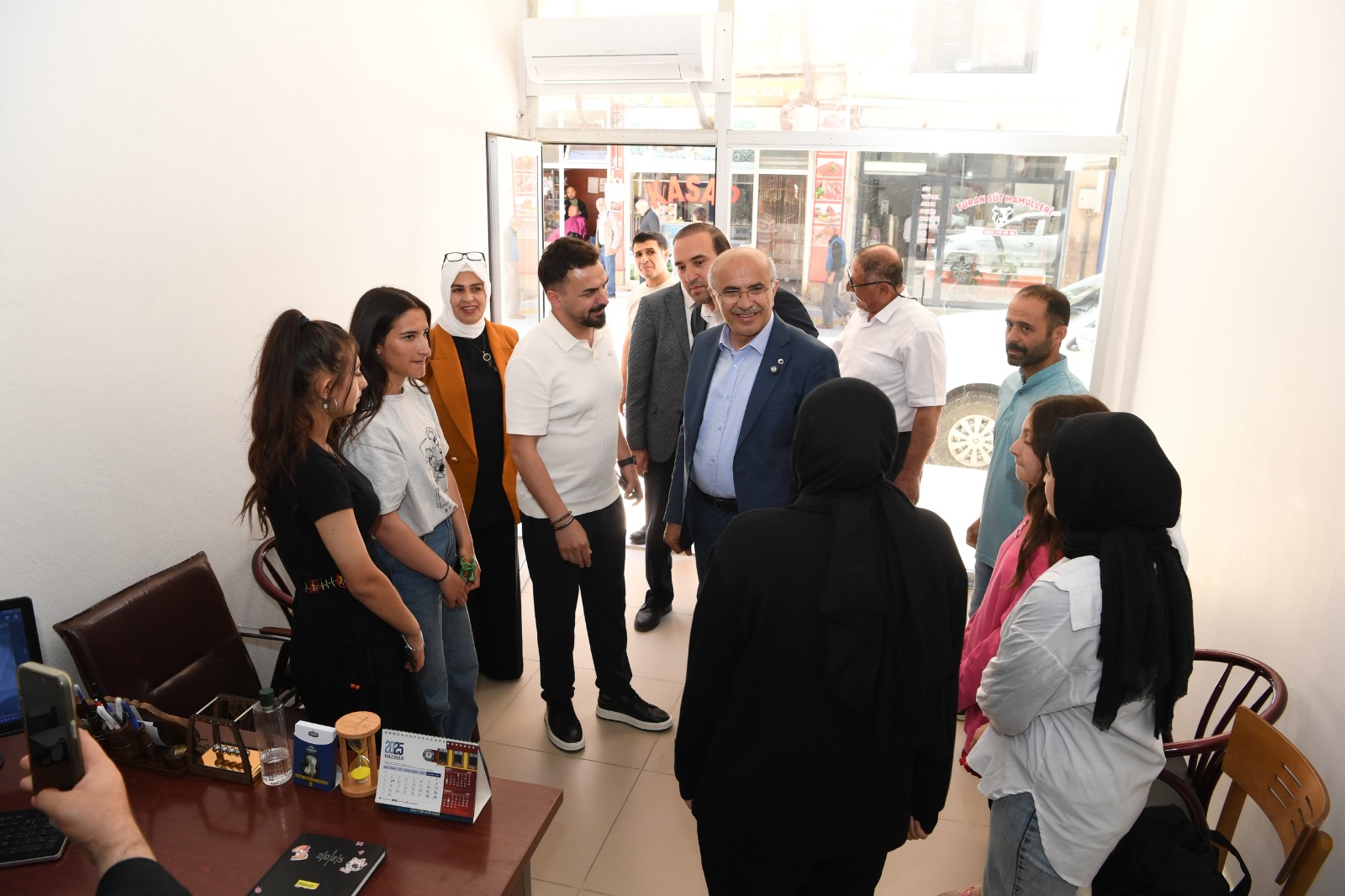 Arapgir İlçesini Ziyaret Eden Başkan Er,