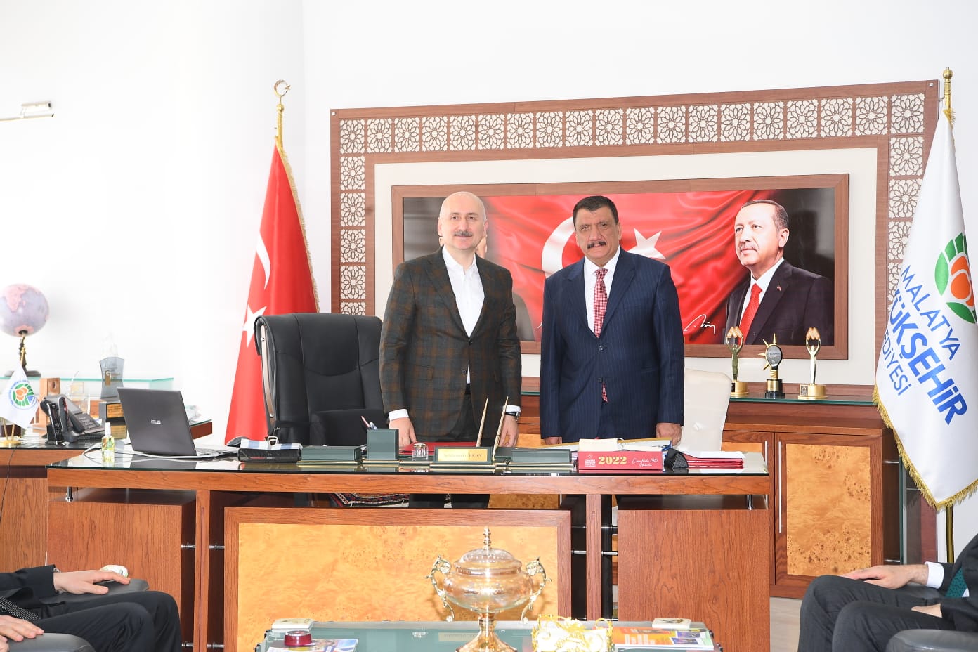 Bakan Karaismailoğlu’ndan Başkan Gürkan’a Ziyaret