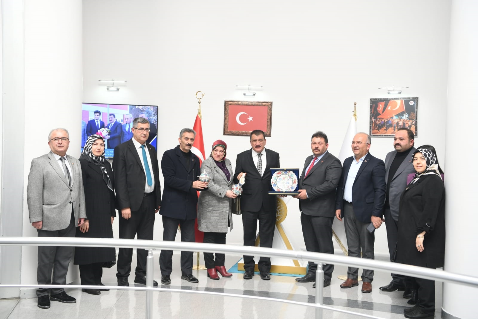 Başkan Gürkan,BBP Malatya İl Başkanı ve yönetimini ağırladı