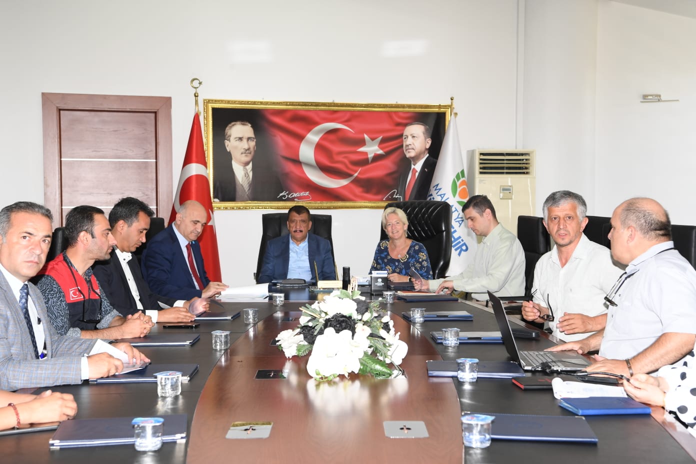 Başkan Gürkan UNDP Türkiye Mukim Temsilcisi Louisa Vinton bir araya geldi