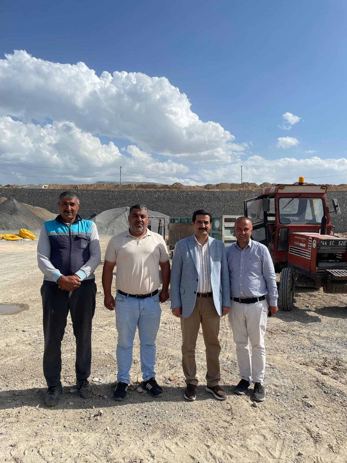 BAŞKAN TAŞKIN, ÇINARPARK REKREASYON ALANINDA İNCELEMELERDE BULUNDU
