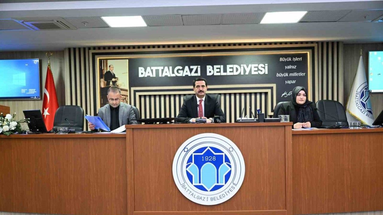 BATTALGAZİ BELEDİYE MECLİSİ MAYIS AYI TOPLANTISI TAMAMLANDI