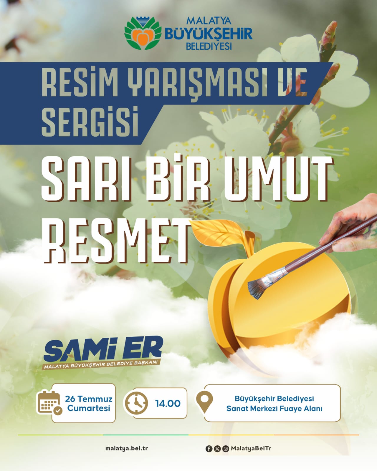 BÜYÜKŞEHİR BELEDİYESİ’NİN  RESİM YARIŞMASI İLGİ GÖRDÜ