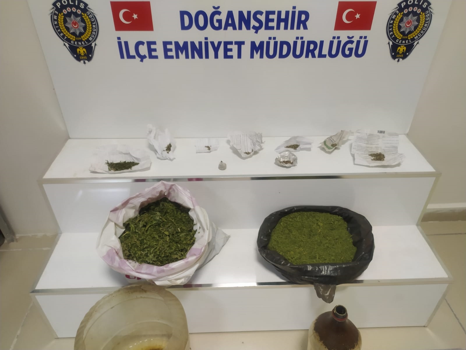 Doğanşehir İlçesinde Uyuşturucu Operasyonu