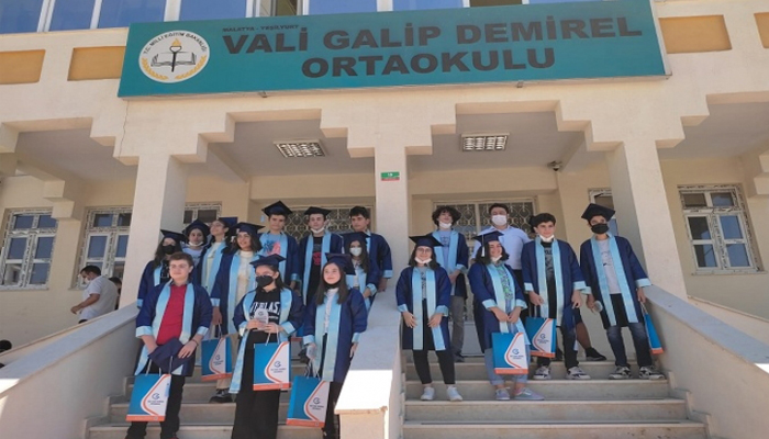 Galip Demirel Ortaokulu LGS şampiyonlarını Ağırladı