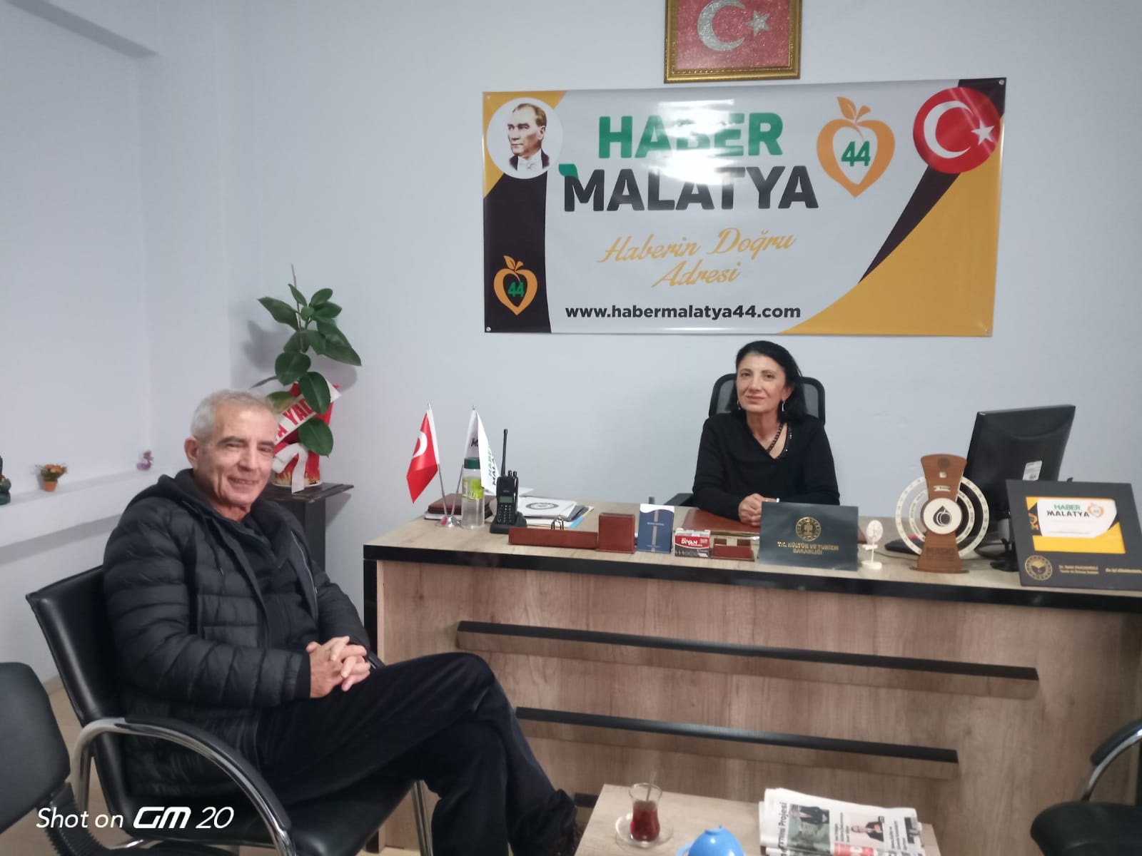 habermalatya44.com Yusuf Kenan Ateş'de Hayırlı Olsun Ziyaretti...