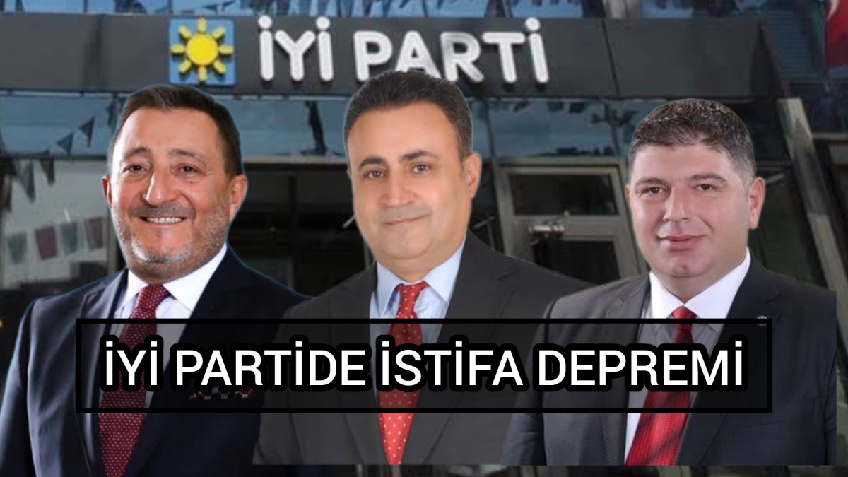 İYİ Partiden İstifalar Art arda