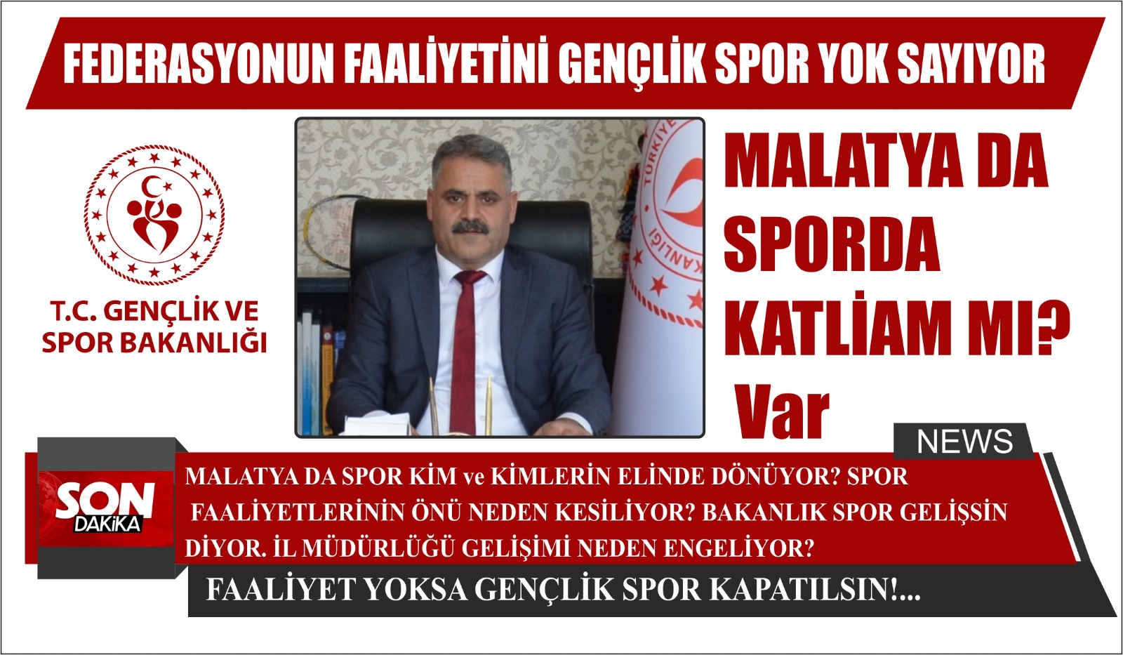 MALATYA DA SPORDA KATLİAM Mı? VAR