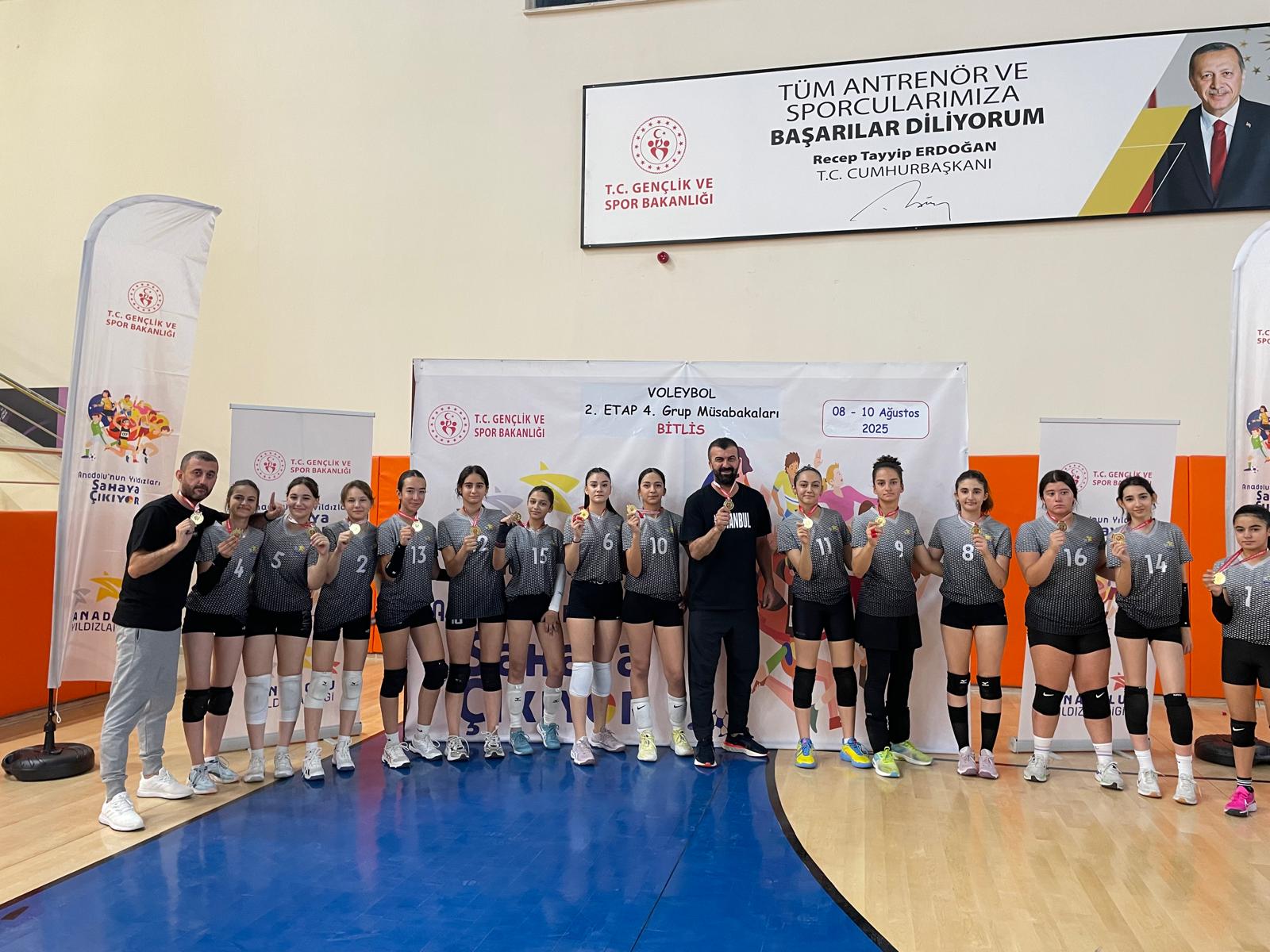 Malatya’nın prensesleri İzmir Finalinde!